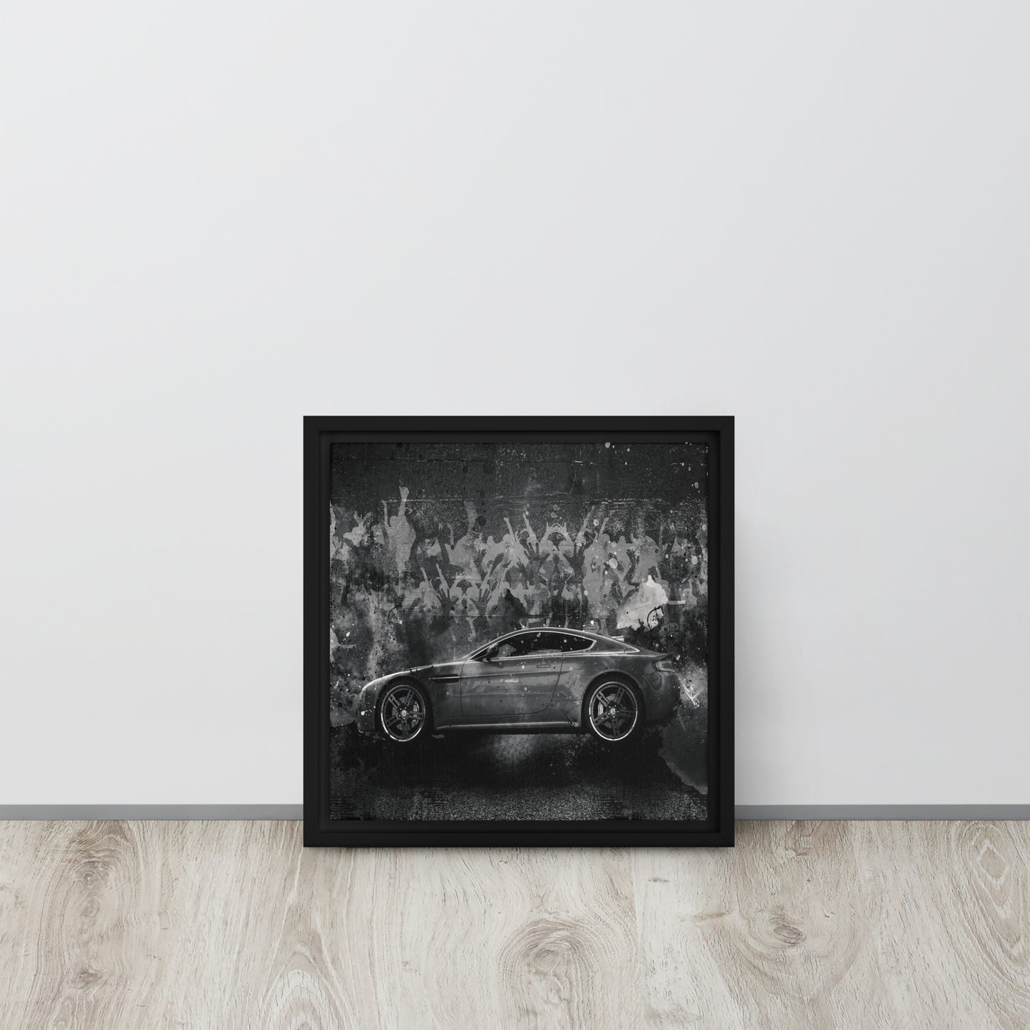 Motivational Aston Martin Wall Canvas, Framed Porsche Canva - KingKanvas