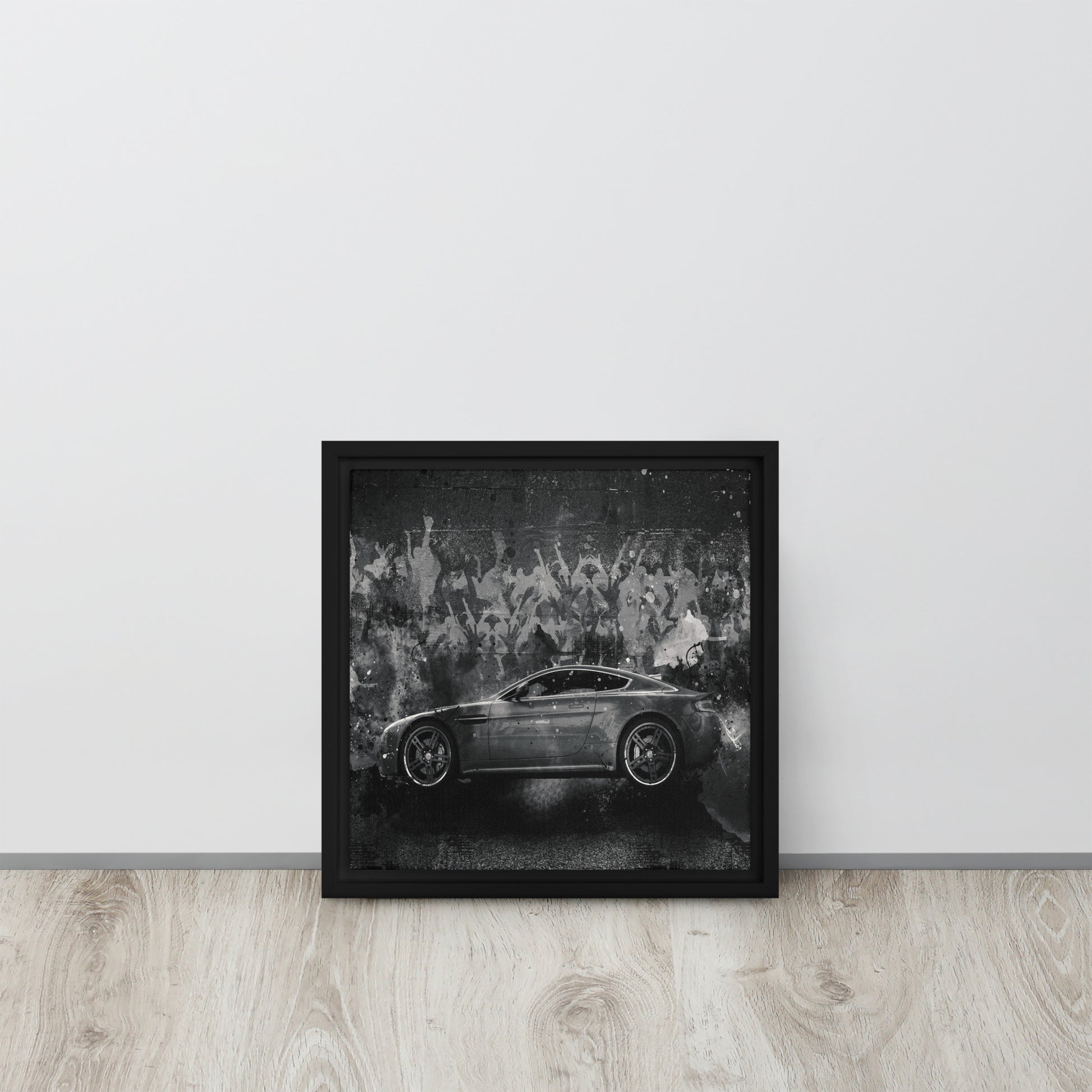 Motivational Aston Martin Wall Canvas, Framed Porsche Canva - KingKanvas
