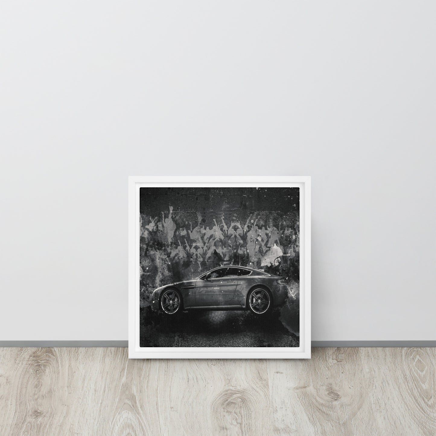 Motivational Aston Martin Wall Canvas, Framed Porsche Canva - KingKanvas