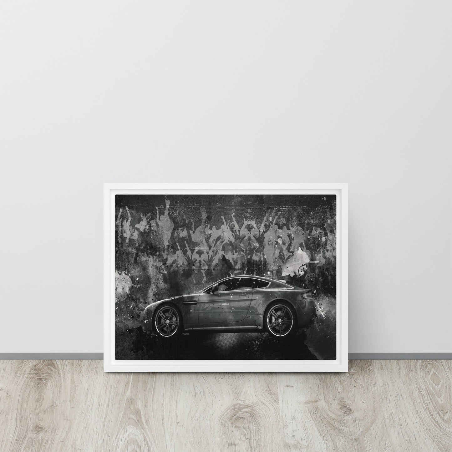 Motivational Aston Martin Wall Canvas, Framed Porsche Canva - KingKanvas