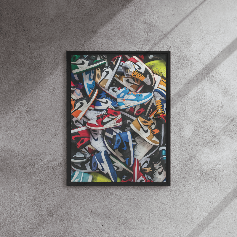 Jordan 1 Majesty: A Sneakerhead's Dream Canvas Collection