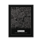 London Streets: Monochrome Map