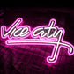 Vice City Neon Dream LED Light - Retro Vibes for Your Space.