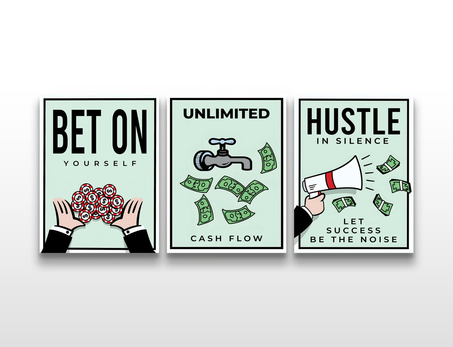Monopoly Inspirations: Trio of Triumph - Exclusive Discounted Art Bundle