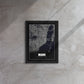 Monochrome Miami: A Bird's Eye Map