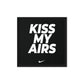 Kiss My Airs: Bold Nike Elegance Framed Canvas