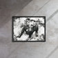 Wall Street's Finest: Majestic Framed Wall Art Canvas of the Bull's Power and Prosperity - KingKanvas