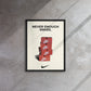 Stacked Passion: 'Never Enough Sneakers' Nike Box Framed Canvas
