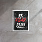 Fearless Warrior: Framed Gym Wall Art Canvas - KingKanvas