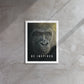 Jungle Majesty: Framed Gorilla Wall Art Canvas - Be Inspired - KingKanvas