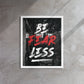Fearless Warrior: Framed Gym Wall Art Canvas - KingKanvas
