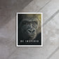 Jungle Majesty: Framed Gorilla Wall Art Canvas - Be Inspired - KingKanvas