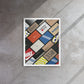 Sneaker Showcase: The Ultimate Brand Collage Framed Canvas