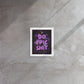 Floral Epic: A Purple-Themed Motivational Masterpiece