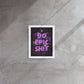 Floral Epic: A Purple-Themed Motivational Masterpiece