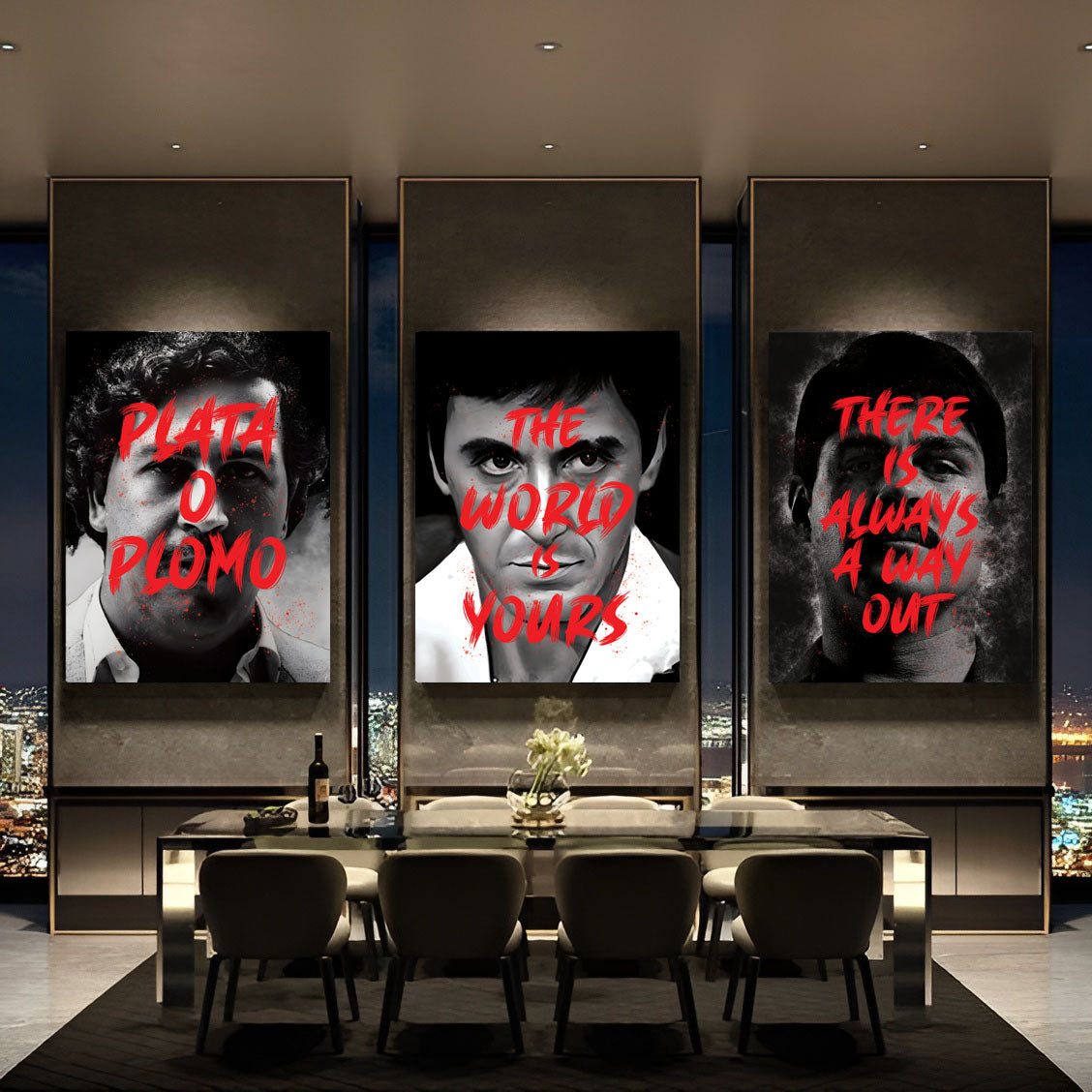 Infamous Icons: Criminal Legends Canvas Bundle - KingKanvas