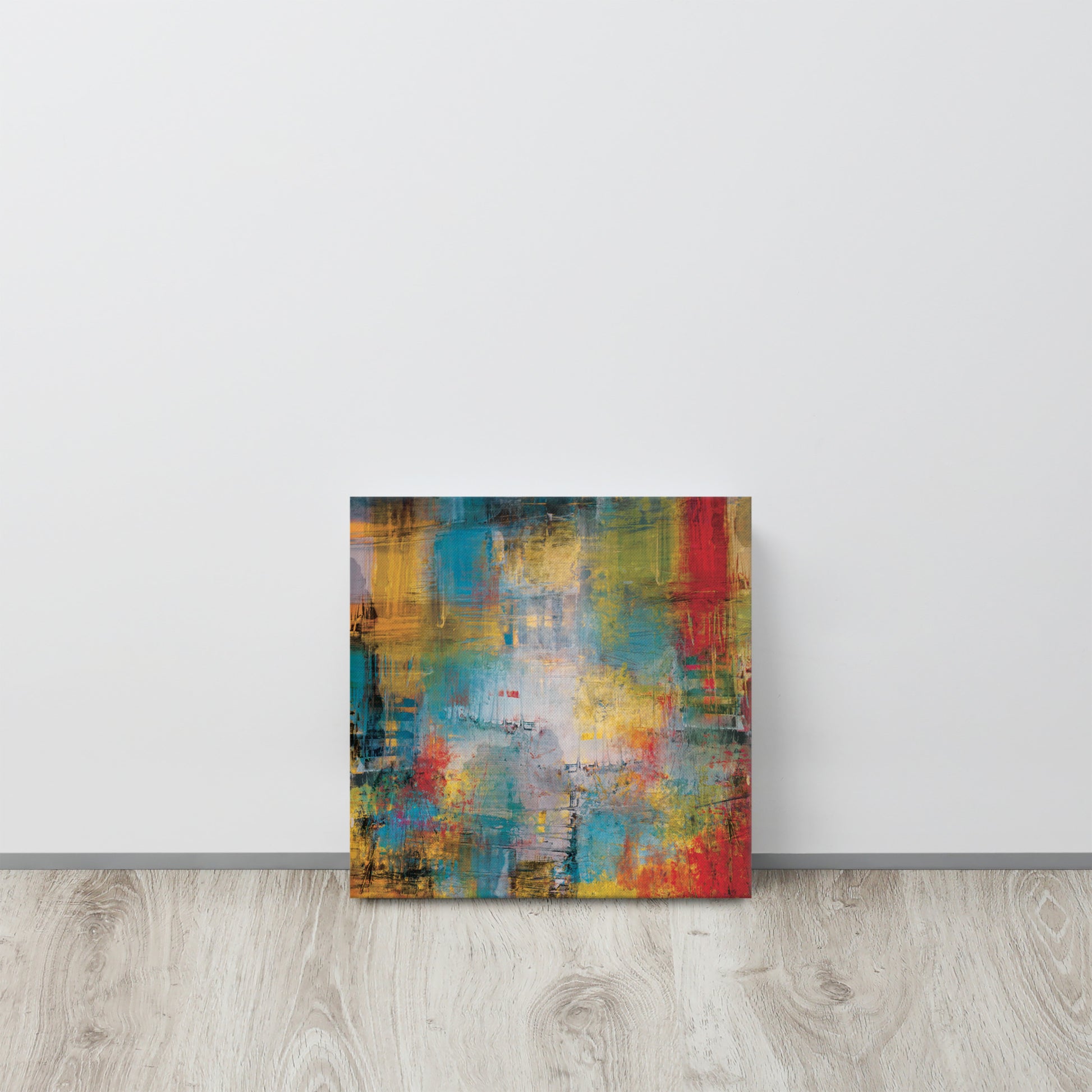 Unveiling Dimensions: Captivating Abstract Wall Art Canvas - KingKanvas