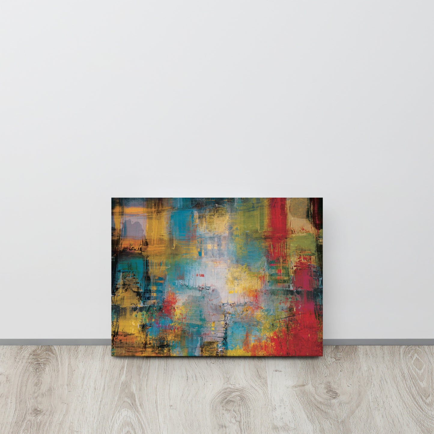 Unveiling Dimensions: Captivating Abstract Wall Art Canvas - KingKanvas