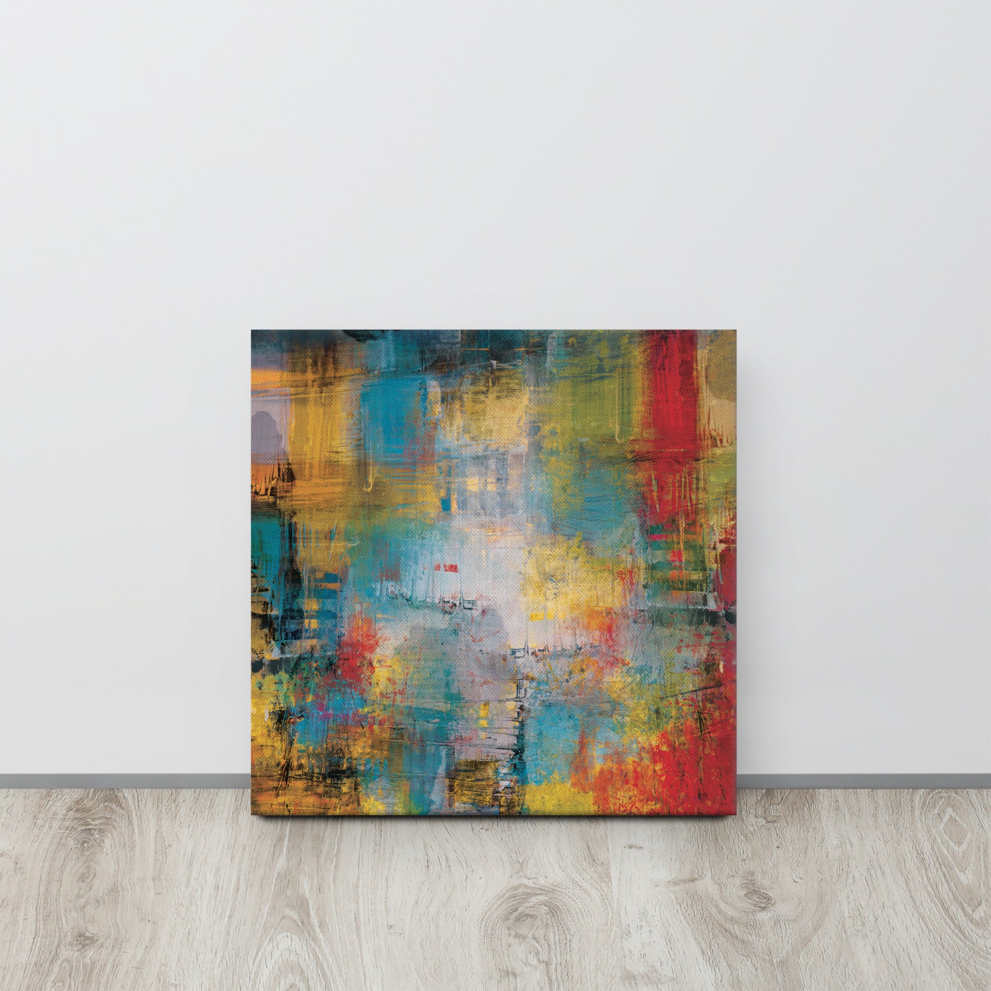 Unveiling Dimensions: Captivating Abstract Wall Art Canvas - KingKanvas