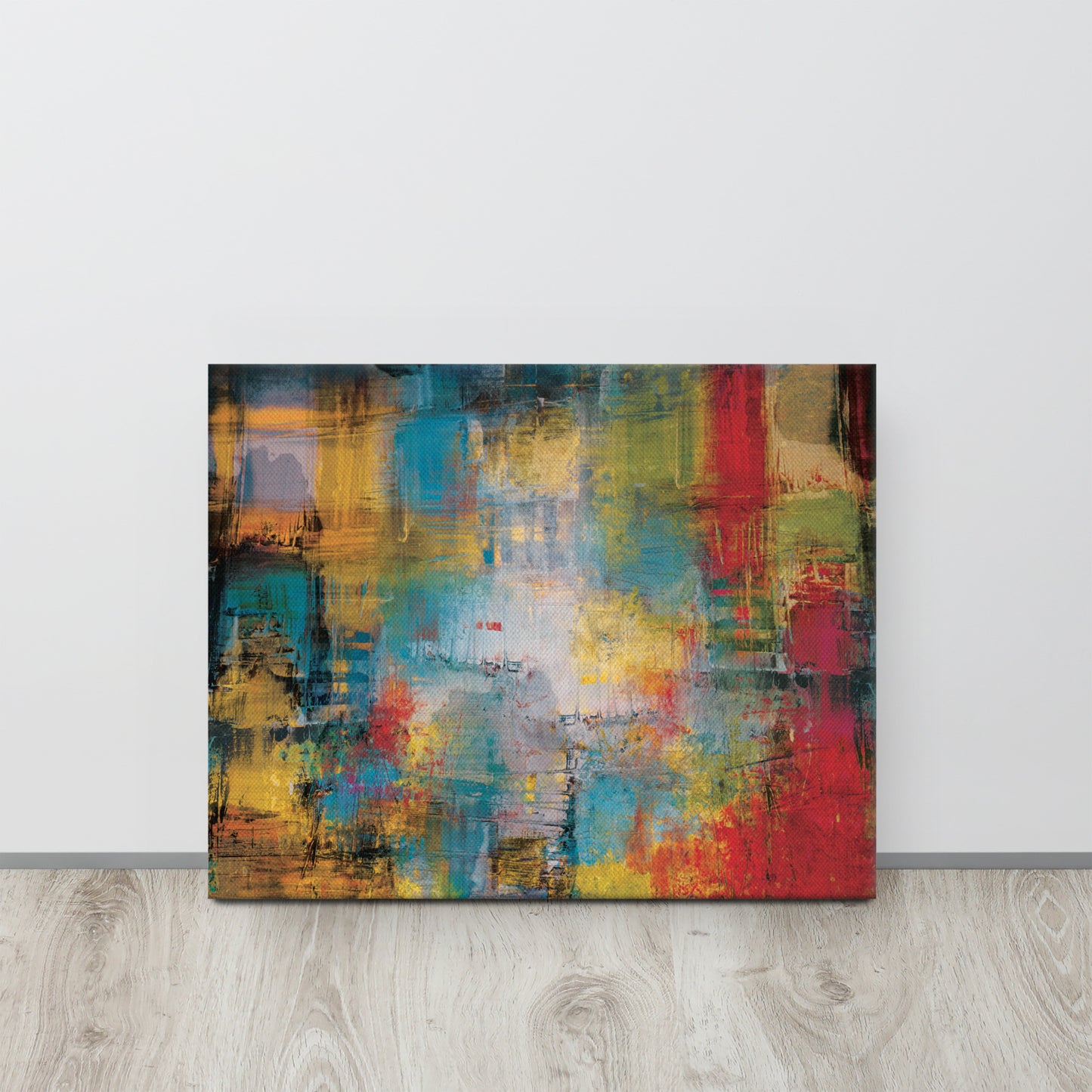 Unveiling Dimensions: Captivating Abstract Wall Art Canvas - KingKanvas