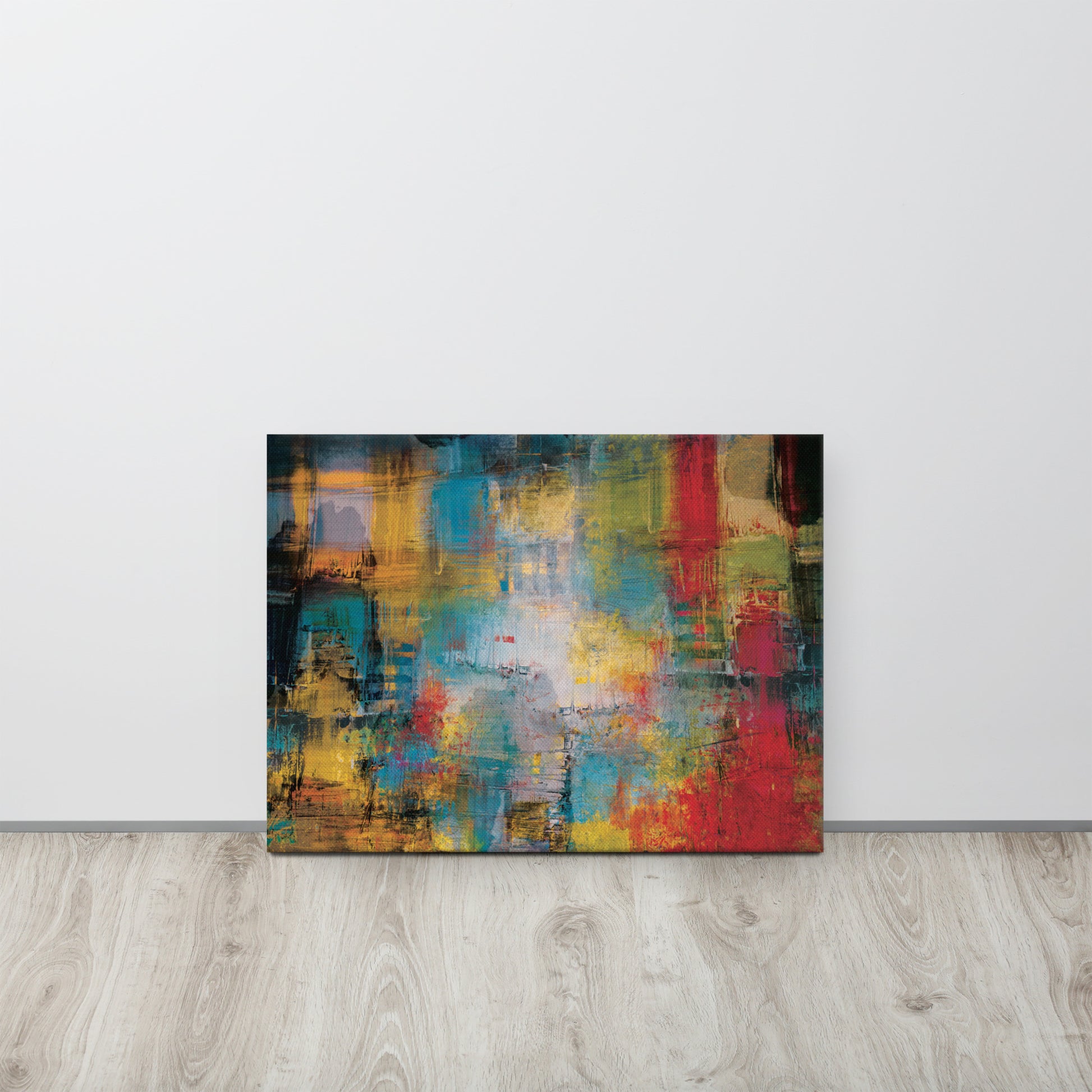 Unveiling Dimensions: Captivating Abstract Wall Art Canvas - KingKanvas