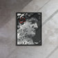 Classical meets Contemporary: Greek Statue with Hustle and It Was All A Dream Graffiti - Framed Wall Art Canvas - KingKanvas
