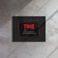 Time - ''The Most Valuable Thing You Can Spend, Waste, Give'' - Inspiring Framed Wall Art Print Canvas - KingKanvas