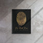 Originality on Display: Du Bist Das Original as Framed Wall Art Canvas - KingKanvas