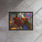Renaissance Revival: Urban Chic Framed Wall Art Canvas - KingKanvas
