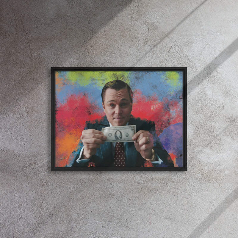 The Wolf of Wall Street Jordan Belfort Canvas Wall Art - KingKanvas