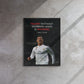 Cristiano Ronaldo Canvas Wall Art - "Talent Without Hard Work Is Nothing" | KingKanvas - KingKanvas