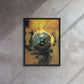 Golden Bitcoin Crypto Wall Art Canvas - KingKanvas