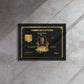 Luxury Hustlers Edition Framed Canvas: Jordan Belfort Amex Card - Fuck All Haters - KingKanvas