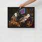 Modern Renaissance: Urban-themed Framed Wall Art Canvas - KingKanvas
