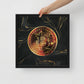 The Visionary Cryptocurrency: Bitcoin Wall Canvas - KingKanvas
