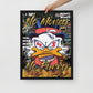 Scrooge McDuck: 'No Money No Funny' - Cool Framed Wall Canvas - KingKanvas