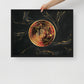 The Visionary Cryptocurrency: Bitcoin Wall Canvas - KingKanvas