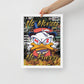 Scrooge McDuck: 'No Money No Funny' - Cool Framed Wall Canvas - KingKanvas