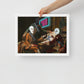 Modern Renaissance: Urban-themed Framed Wall Art Canvas - KingKanvas