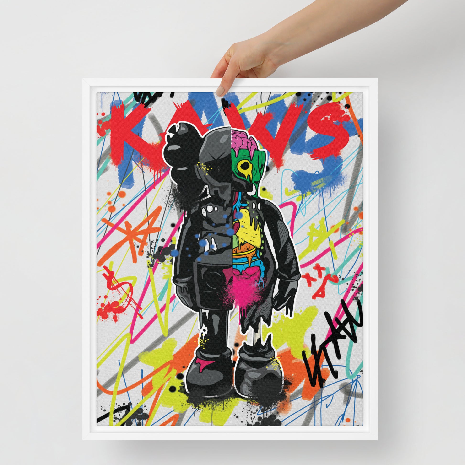 Helped Kaws Poster